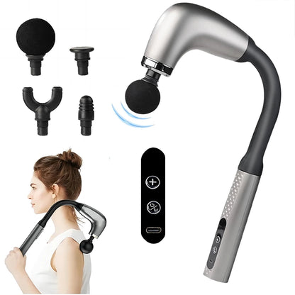 StimVibe Long-Handle Deep Tissue Massage Gun