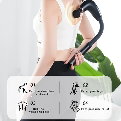 StimVibe Long-Handle Deep Tissue Massage Gun
